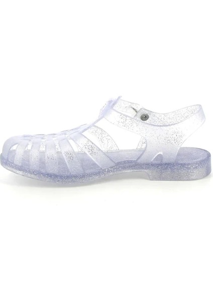 Sunmif Mat Argent Paillete - Mat Şeffaf Kadın Sandalet fiyatları