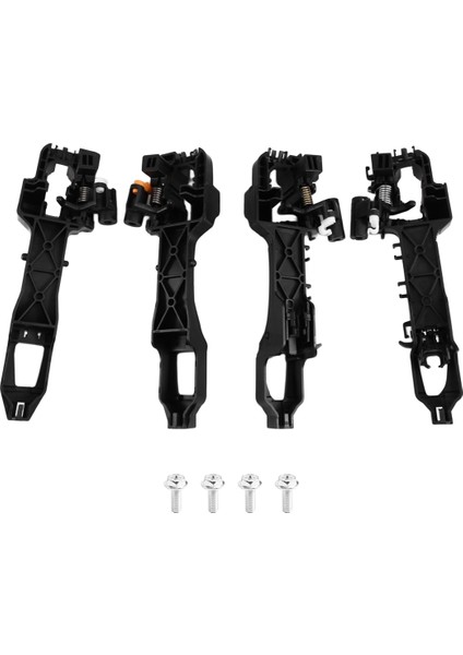 4 Adet Ön Arka Kapı Kolu Taban Braketi 82655-B3200 82665-B3200 Hyundai Mistra 2014-2019 83655B3000 83665-B3000 (Yurt Dışından)