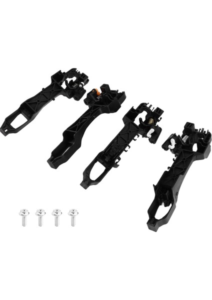 4 Adet Ön Arka Kapı Kolu Taban Braketi 82655-B3200 82665-B3200 Hyundai Mistra 2014-2019 83655B3000 83665-B3000 (Yurt Dışından)