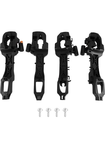 4 Adet Ön Arka Kapı Kolu Taban Braketi 82655-B3200 82665-B3200 Hyundai Mistra 2014-2019 83655B3000 83665-B3000 (Yurt Dışından)