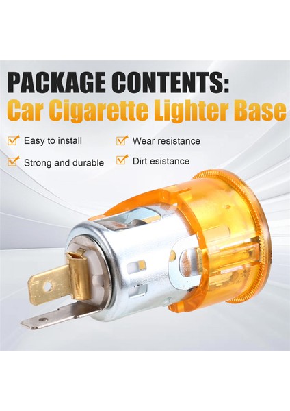 Araba Çakmak Tabanı Çakmak Soketi Fiş Elemanları Çerçeve 51167052720 Mını Araba Aksesuarları Için (Yurt Dışından) fırsatları