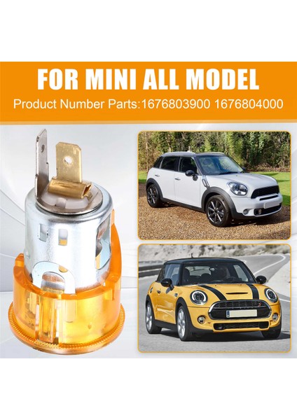 Araba Çakmak Tabanı Çakmak Soketi Fiş Elemanları Çerçeve 51167052720 Mını Araba Aksesuarları Için (Yurt Dışından) indirimleri