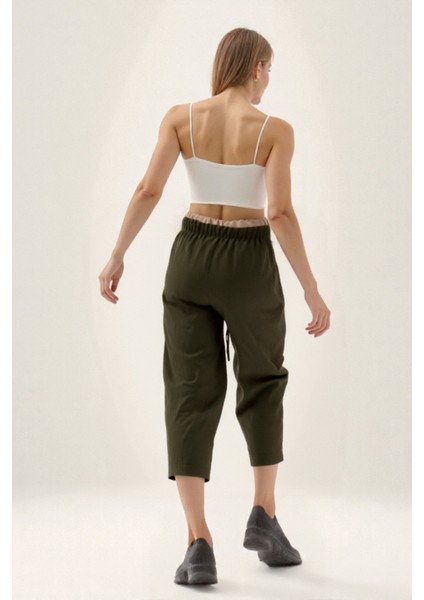 Bel Kısmı Çift Renkli Pantolon indirimleri