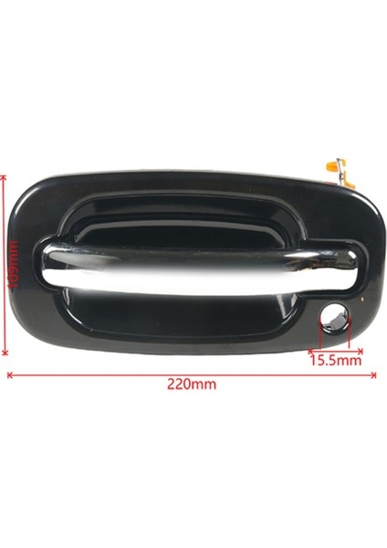 Chevrolet Avalanche Silverado Suburban Tahoe Gmc Sierra Yukon Cadillac Escalade 15745149 Için Araba Dış Kapı Kolu (Yurt Dışından) modelleri