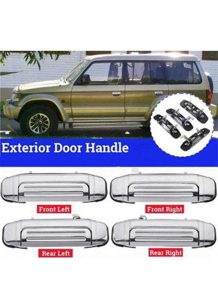 Araba Dış Kapı Kolu MR156878 MR15687 MR156875 Mitsubishi Montero Pajero V31 V32 V33 V43 V45 V46 1992-2000 (Yurt Dışından) fiyatları