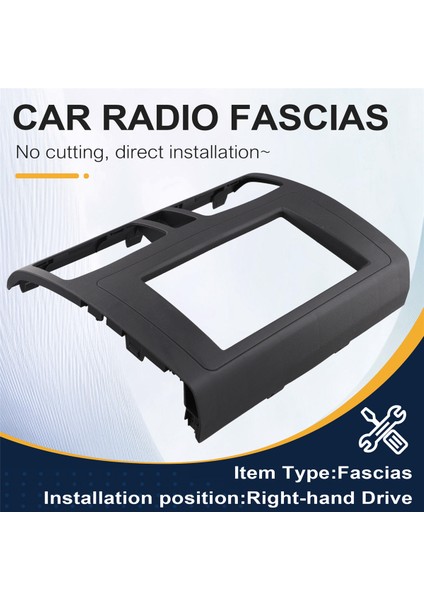 2dın Araba Radyo Fasya Çerçevesi DVD Gps Navigasyon Mp5 Panel Kapağı Suzukı Swıft 2009 Için (Yurt Dışından)