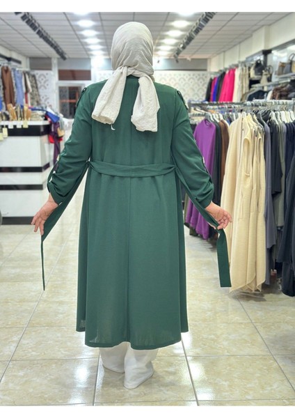 Büyük Beden Omzu Fermuarlı Tasarım Ceket fiyatları