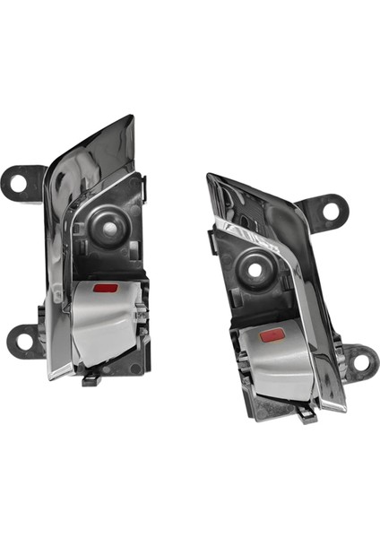 Toyota Highlander 2008-2013 69205-20210 69206-20210-C0 Için 1 Çift Sol+Sağ Iç Kapı Kolu Krom Iç Kapı Çekme Kolu (Yurt Dışından)