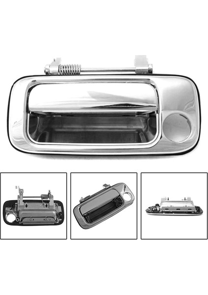 Toyota Land Cruiser 80 LC80 1991-1997 Için 1 Çift Dış Kapı Kolu 69210-60010 69220-60010 Dış Kapı Krom Çekme Kolu (Yurt Dışından) indirimleri
