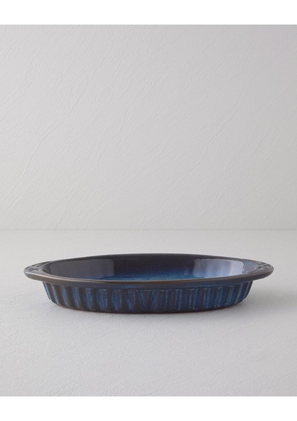 Lia Seramik Fırın Kabı 31,5X17,5X4,5 cm Mavi