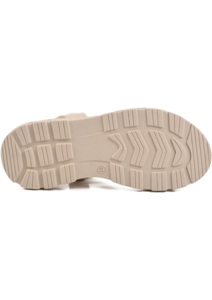 Krem Kadın Sandalet T-005 Z indirimleri