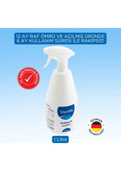 Antiseptik & Dezenfektan (Hipokloröz) 1 Litre