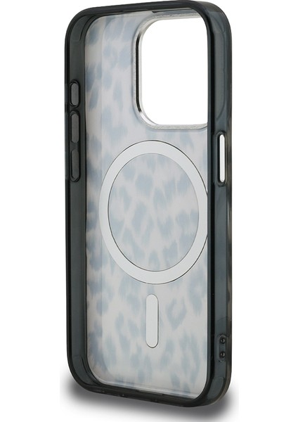 iPhone 16 Pro Max Kılıf Karl Lagerfeld Orjinal Lisanslı Iml Leopar Baskılı Kapak Kahverengi