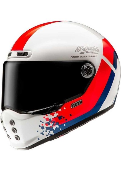 V10 Fq Retro MC21 Kapalı Kask