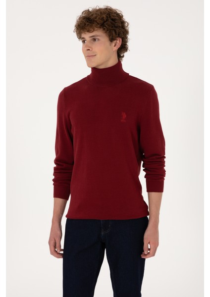 Erkek Bordo Kazak /triko 50288884-VR014