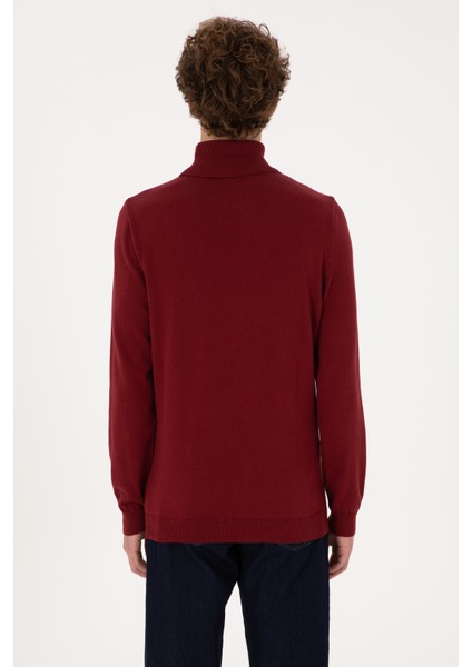 Erkek Bordo Kazak /triko 50288884-VR014