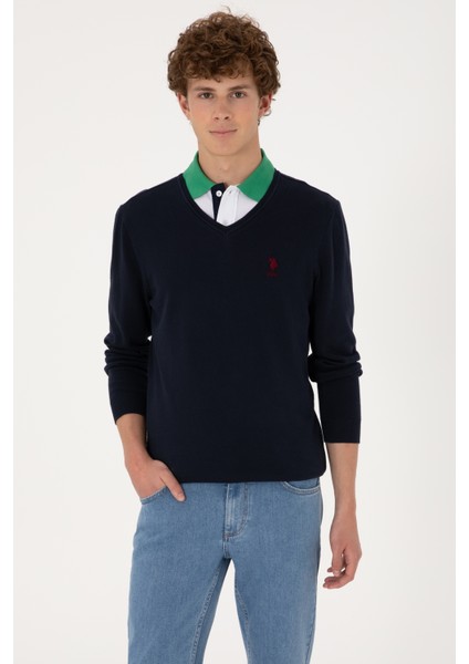 Erkek Lacivert Kazak /triko 50288881-VR033