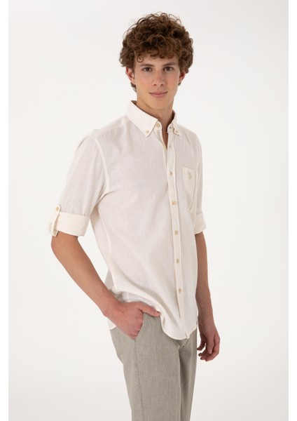 Erkek Taş Gömlek Desenli 50300226-VR049