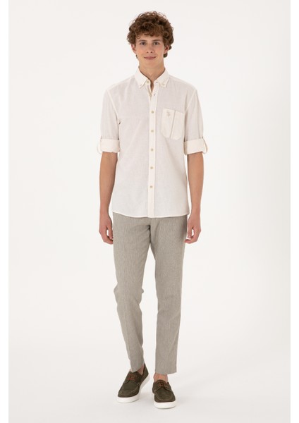 Erkek Taş Gömlek Desenli 50300226-VR049 fırsatları