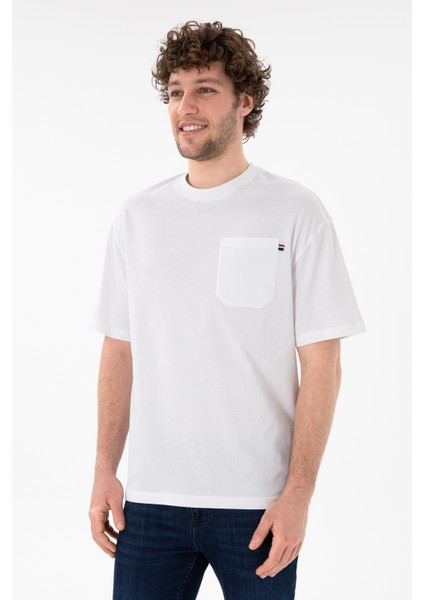 Erkek Beyaz Tişört 50305990-VR013 fiyatları