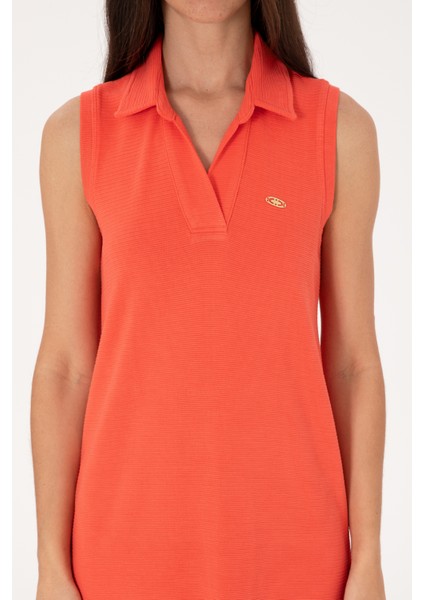 Kadın Kırmızı Elbise (Örme) 50300674-VR213 indirimleri