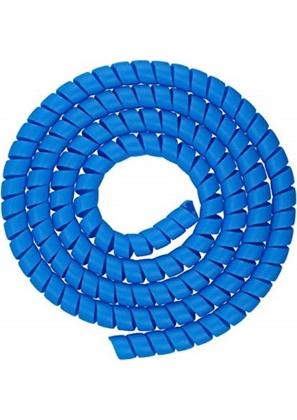 M365 M365 Pro Elektrikli Scooter Için 100 cm Kablo Koruyucu Spiral Mavi