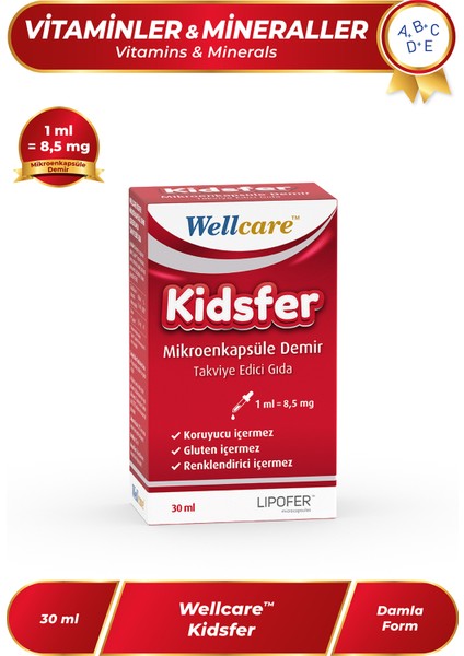 Kidsfer Demir Damla 30 ml