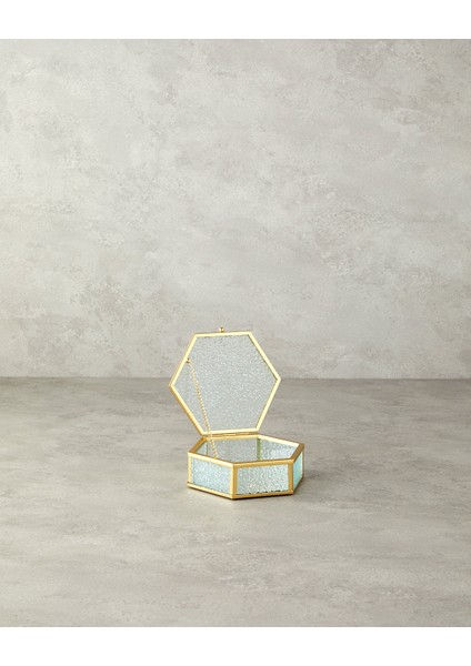 Glossy Cam Dekoratif Kutu Gold fiyatları