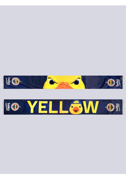 Unısex Yellow Şal