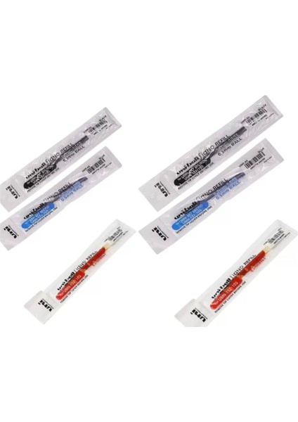 Uniball Signo 207 Micro 0.5 Jel Kalem Yedeği Mavi-Kırmızı-Siyah ( 2'şer Adet) fiyatları