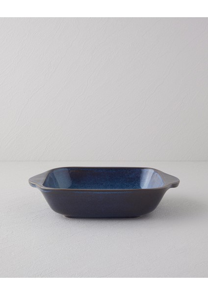 Lia Seramik Fırın Kabı 26,5X21,2X6 Cm Mavi