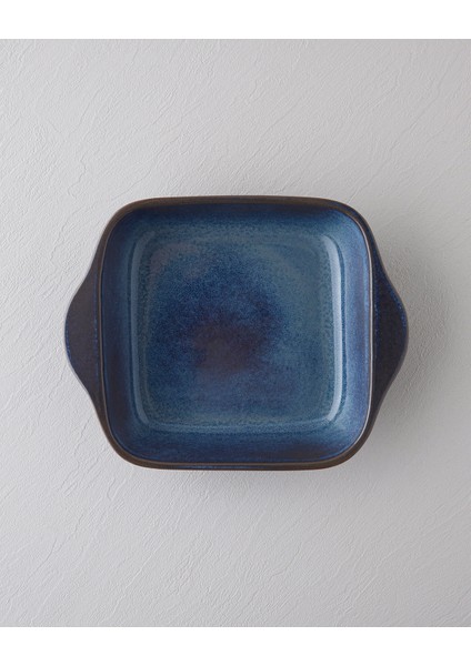 Lia Seramik Fırın Kabı 26,5X21,2X6 Cm Mavi