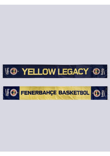 Unısex Yellow Legacy Şal