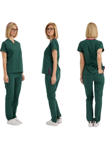 Avcı Yeşili Dr Greys Scrubs (Terikoton/ince Kumaş) T100 fiyatları