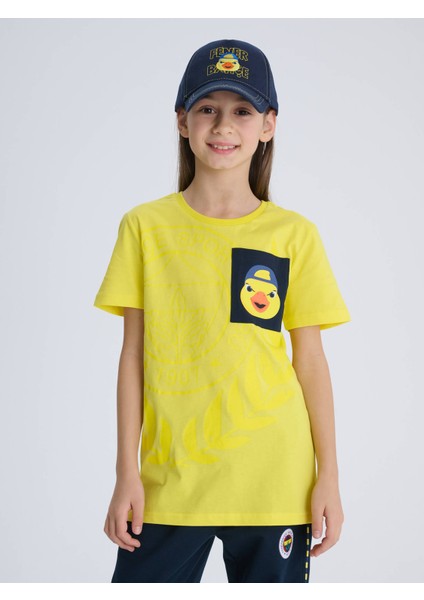 Çocuk Kolej Yellow Tshırt