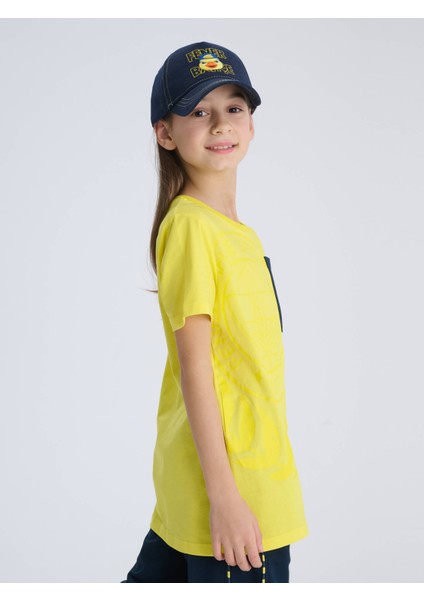 Çocuk Kolej Yellow Tshırt