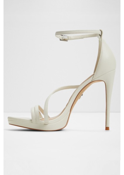 Odella Sandalet Yüksek Topuklu Sandalet - Naturel modelleri