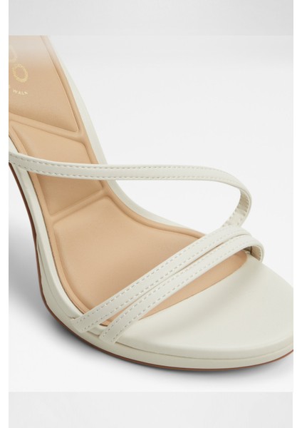 Odella Sandalet Yüksek Topuklu Sandalet - Naturel indirimleri