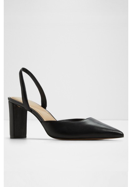 Olaeldan Ayakkabı Orta Boy Topuklu - Siyah fırsatları