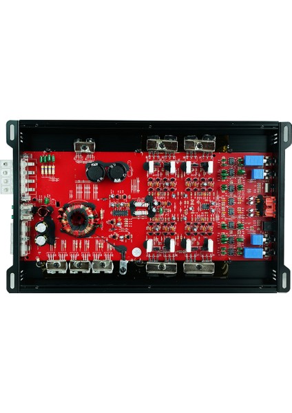 SX-3200.4AB-4000W MAX-4X80W Rms-Kaliteli Köprülenebilir Oto Anfi