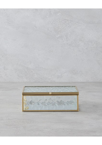 Fancy Dekoratif Kutu 18X12X7 cm Gold