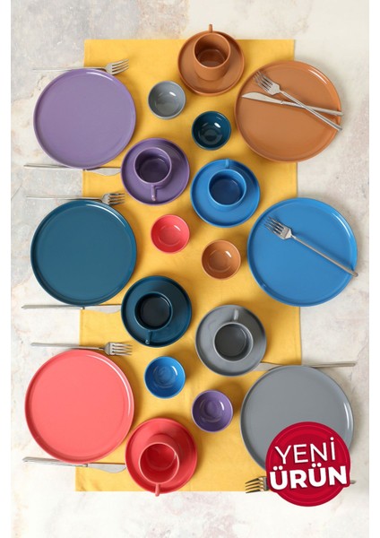 Mixed Kahvaltı Takımı 24 Parça 6 Kişilik 406-620