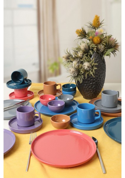 Mixed Kahvaltı Takımı 24 Parça 6 Kişilik 406-620