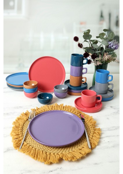 Mixed Kahvaltı Takımı 24 Parça 6 Kişilik 406-620