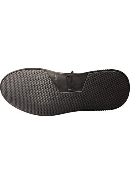 Marka Siyah Lastikli Sneakers Erkek Ayakkabı