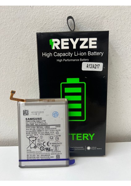 Reyze Samsung Galaxy A13/A217 Batarya