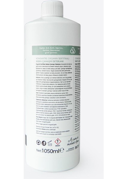 Organik Bebek Çamaşır Deterjanı 1050 ml fiyatları