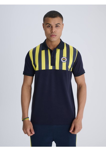Erkek Trıbun Çubuklu Polo