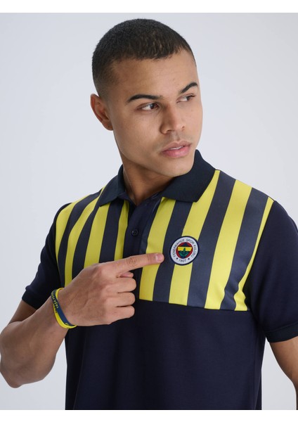 Erkek Trıbun Çubuklu Polo modelleri