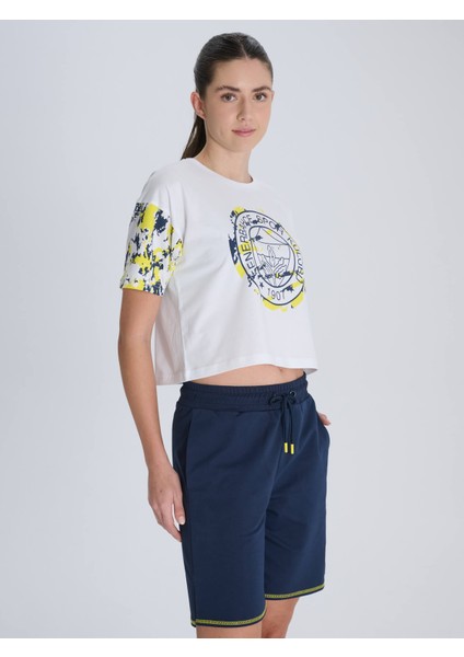 Kadın Trıbun Kamuflaj Detaylı Tshırt modelleri